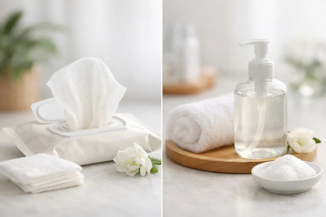 Feminine Wipes vs Wash: What to Choose