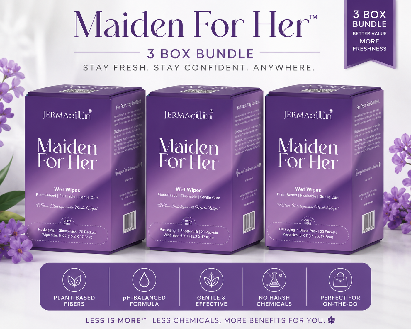 Maiden For Her 3 Box Bundle